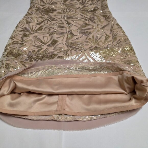 Vince Camuto Sequin Short Sleeve Shift Dress - Picture 10 of 16